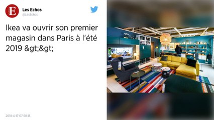 Ikea va ouvrir son premier magasin dans le centre de Paris en 2019.