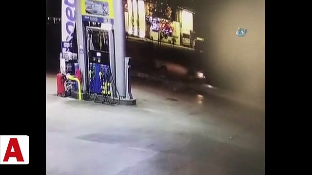 Trabzon Emniyet Müdür Yardımcısının hayatını kaybettiği kaza kamerada