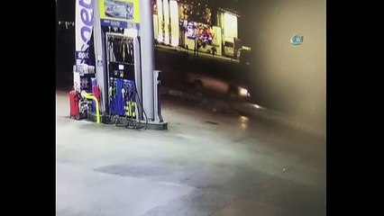 Trabzon Emniyet Müdür Yardımcısının hayatını kaybettiği kaza kamerada