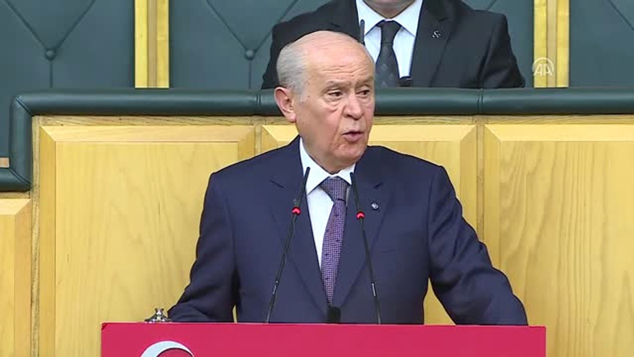 Bahçeli: "Chp'nin Başını Çektiği İlkesizler Koalisyonu Çürük Çatısını Örmektedir"