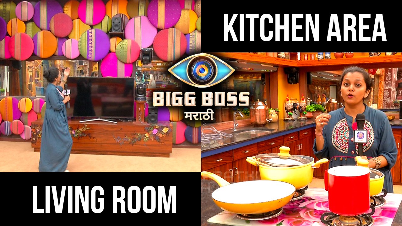 Big Boss Marathi | Have A Look Living Area, Kitchen And Dinning | Mahesh Manjrekar