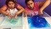 3 GALLONS OF CLEAR FISH BOWL SLIME VS 3 GALLONS OF CLEAR FISH BOWL SLIME - GIANT SLIMES