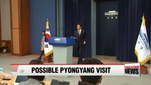South Korea may send its officials to Pyongyang prior to the inter-Korean summit: Cheong Wa Dae