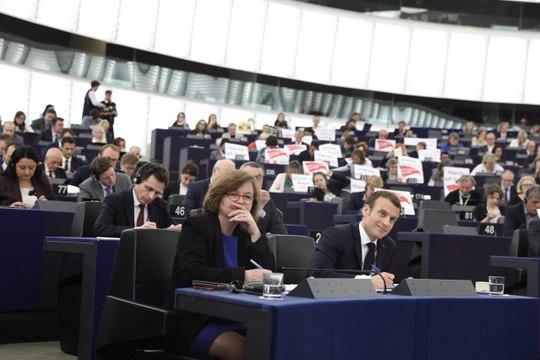 Discours au Parlement européen à Strasbourg