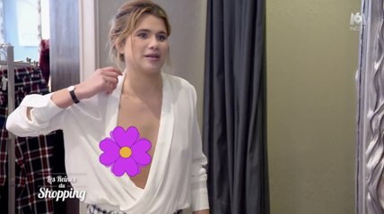 Une Reine du shopping ouvre accidentellement son décolleté ! - ZAPPING PEOPLE DU 17/04/2018
