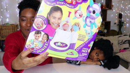 ATTENTION! LES OONIES ECLATENT ! Crash test Machine à ballons Oonies