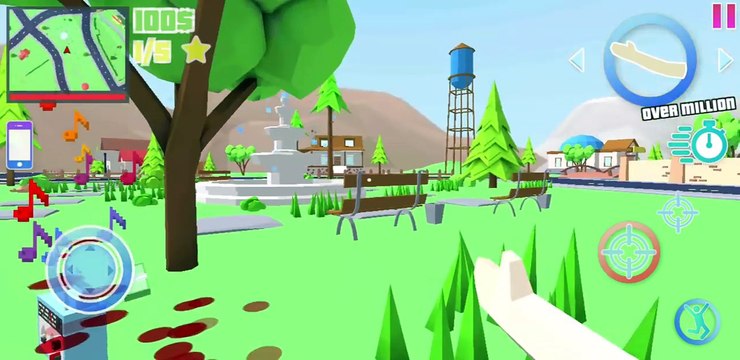 Dude Theft Wars - #1 Open World Sandbox Simulator BETA (By Poxel Studios) Best Android Gameplay FHD