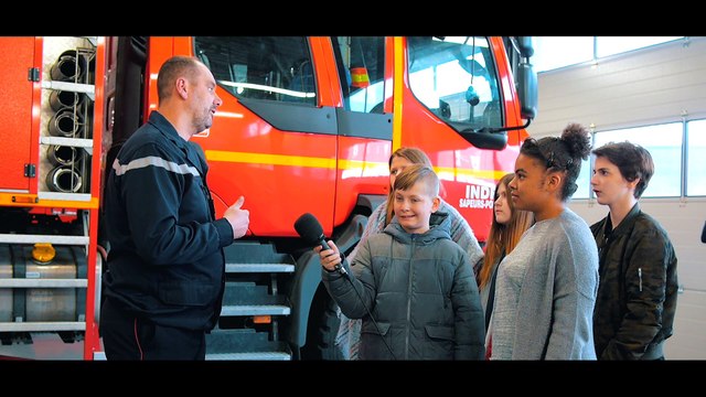 Visite chez les Pompiers d'Issoudun