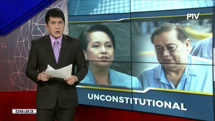 #PTVNEWS | SC: Watchlist order vs. ex-PGMA, unconstitutional`