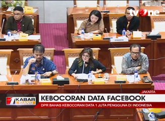 Data 1 Juta Pengguna Indonesia Bocor, DPR Panggil Facebook