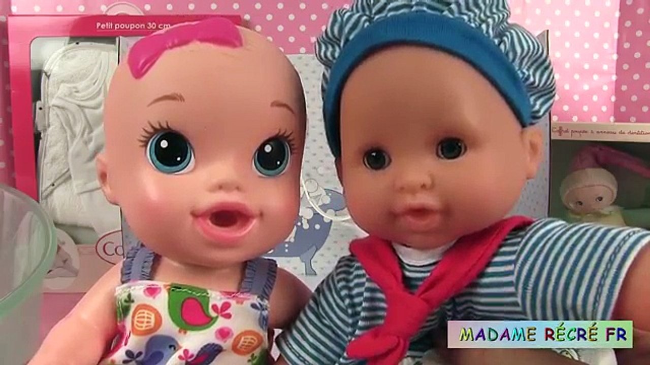 Poupée Corolle Mon Premier Bébé bain avec Baby Alive et le savon Bubble Foam Soap