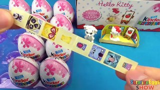12 Kinder Surprise Eggs HELLO KITTY new NEW, Jajko Niespodzianka Kinder Kitty 12 jajka