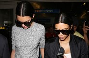 Kim Kardashian West and Kendall Jenner visit Khloe Kardashian