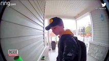 Doorbell Video Catches Boy Kissing Hockey Stick Honoring Humboldt Broncos