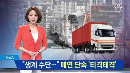 “먹고 살아야 하는데”…배기가스 단속 티격태격