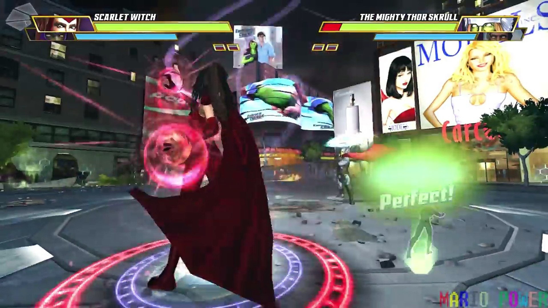 Scarlet Witch Marvel Videogame Evolution!!!