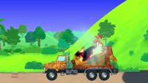 Concrete Mixer | Street Vehicle Videos For Children by Kids Channel