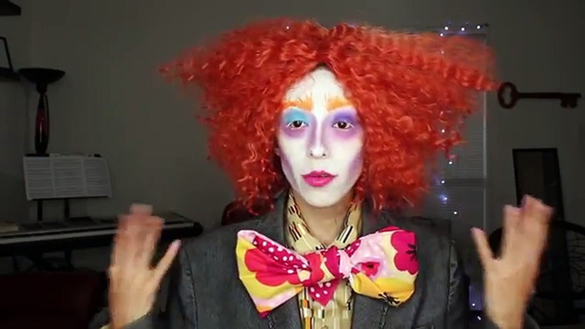 Godkendelse Rund ned kok Johnny Depp Mad Hatter Halloween Makeup Tutorial - video Dailymotion