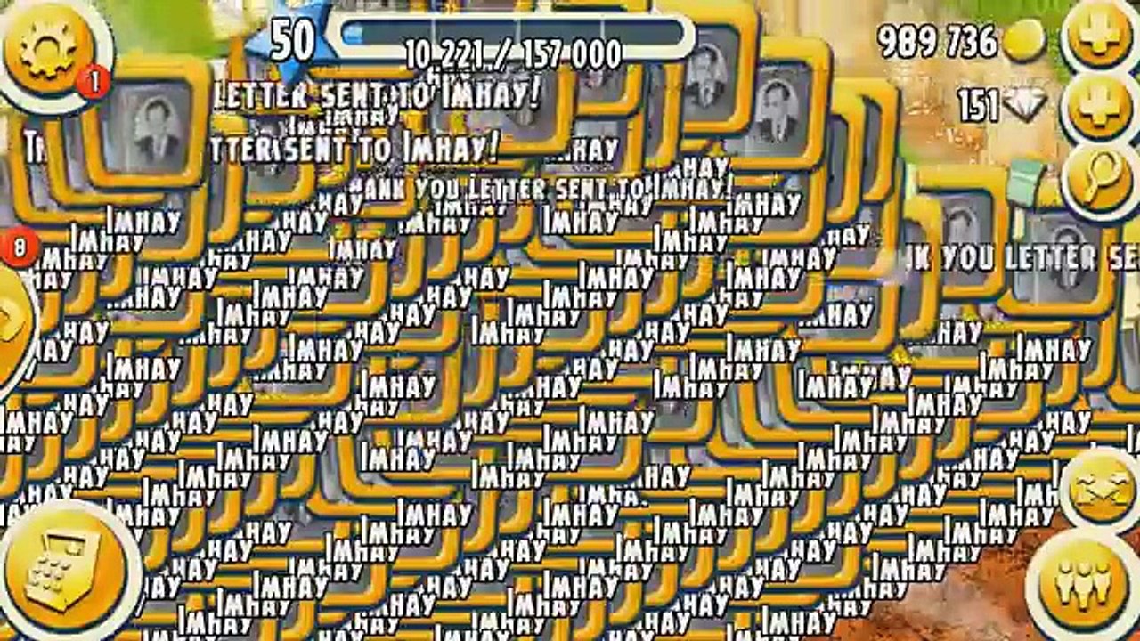 Trick เทคนิคการหาเงินและเวล HAYDAY 2แสนบาท (ภายใน4วัน) Money & Leavel