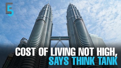 Evening 5: Cost of living not high, says MIER