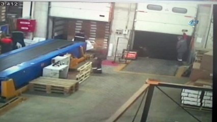 Nakliye çetesinin milyonluk vurgunu kamerada