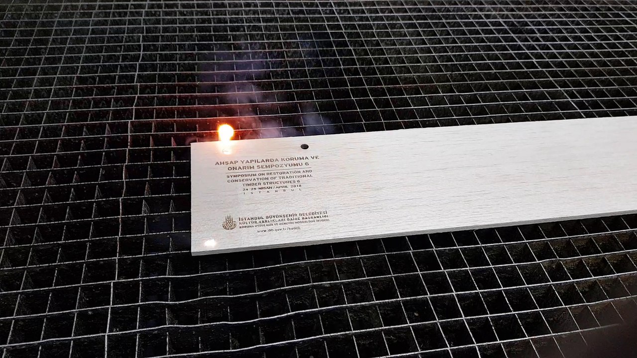 Ahşap Lazer Kazıma