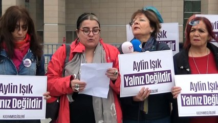Ölmemek için eşini öldürdüğü iddia edilen Aylin Işık hakim karşına çıktı