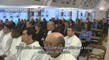 Papa en Santa Marta: El Espíritu Santo hace cristianos reales, no cristianos “de salón”