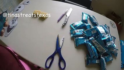 How to make a Frozen Standing Olaf Cake Tutorial