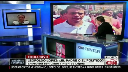 Lilian Tintori: "Leopoldo está preso por Venezuela"