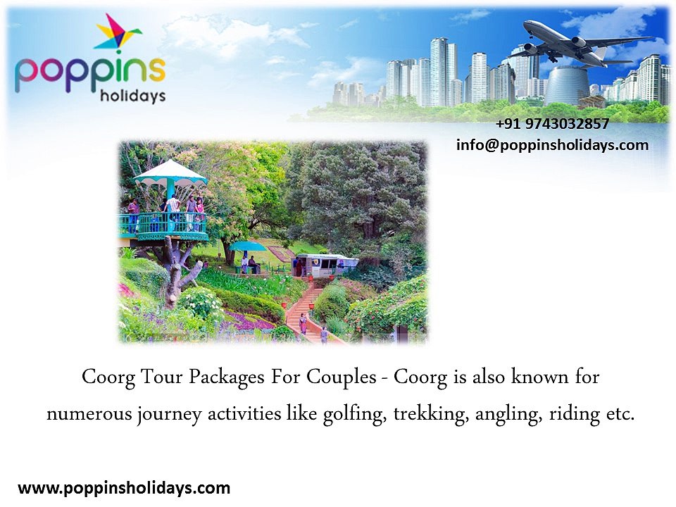 Cost-Effective Rate  Coorg Tour Packages For Couples