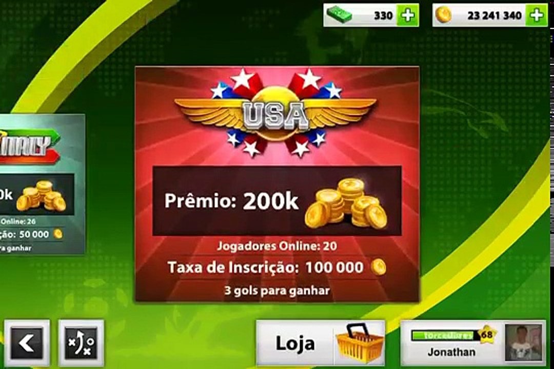 Soccer Stars - Allien Challenge New estation 4 gols need.