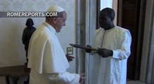 El embajador de Senegal presenta sus cartas credenciales al Papa Francisco