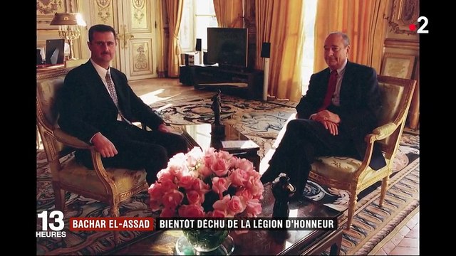 Bachar al-Assad bientôt déchu de sa Légion d'honneur