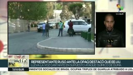 Alerta Rusia en OPAQ de intereses de EEUU en investigación sobre Siria