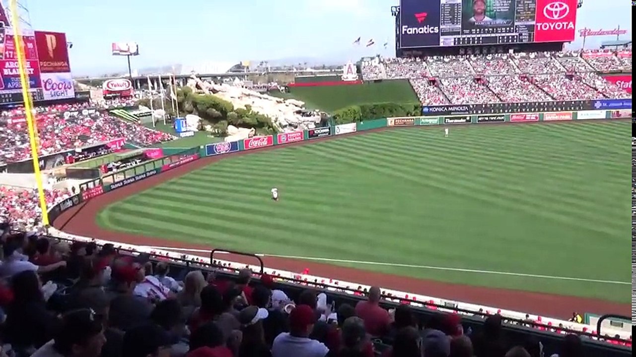 【７回 スタンディングオベーション】大谷翔平選手 Shohei Ohtani 7th Innings K vs. Athletics 2018.04.08