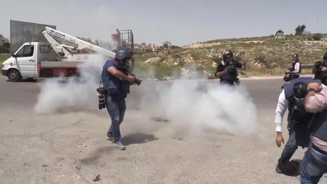 İsrail Askerleri Filistin Esirler Günü Gösterilerine Müdahale Etti