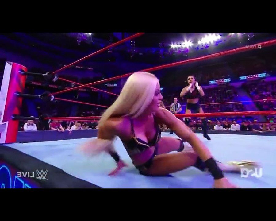 Natalia vs Mandy Rose vs Ronda Rosey Monday night Raw 16-04-18