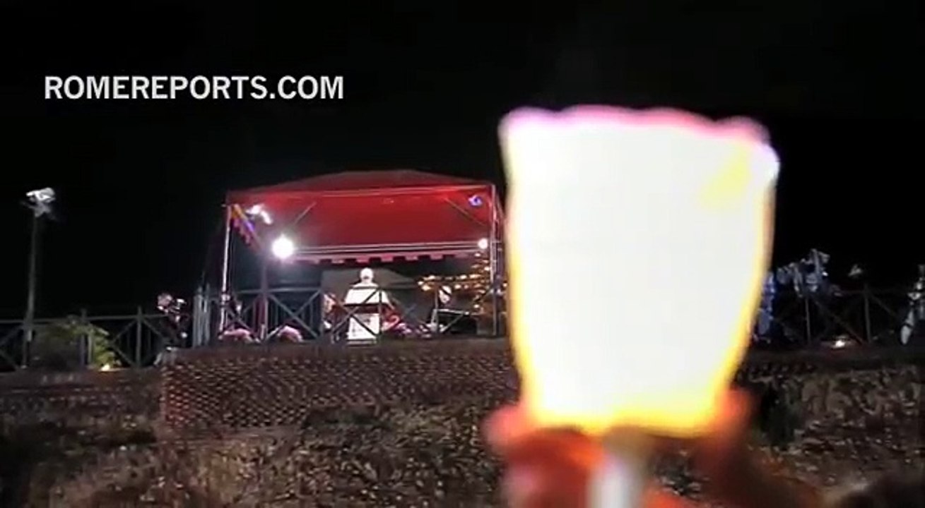 Cristianos perseguidos, pena de muerte, niños soldados... Temas del Via Crucis del Coliseo