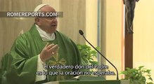 Francisco: Dios no es un 'spray', una idea que flota en el aire... | Papa