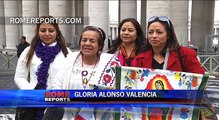 Tres hermanas mexicanas viajan con su tía de 80 años para conocer al Papa