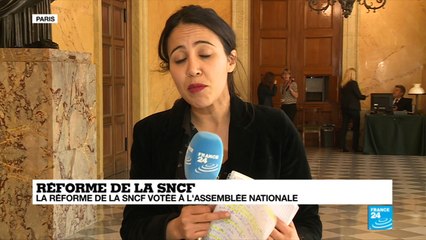 Réforme de la SNCF : 454 voix pour, 80 contre