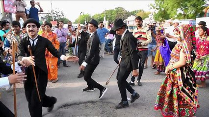 Charlie Chaplin fans in India celebrate his 129th birthday