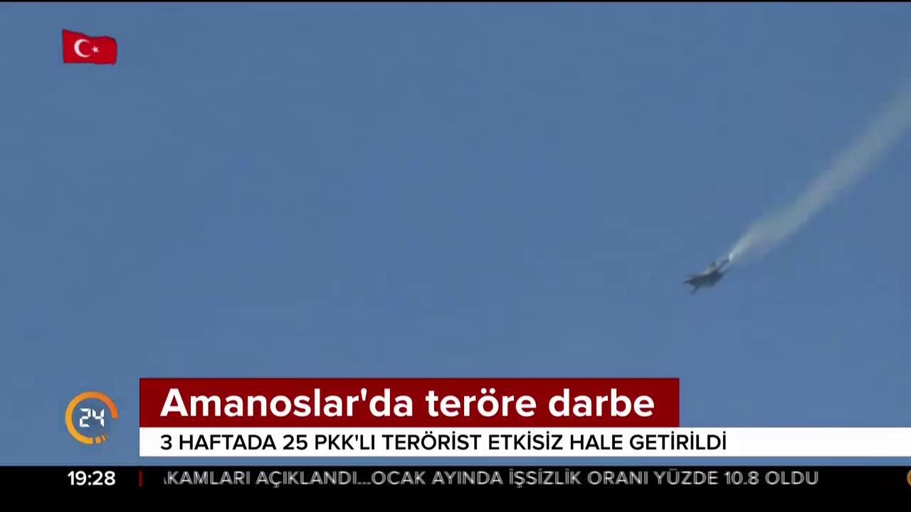 Amanoslar'da teröre darbe