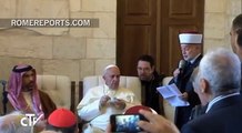 Francisco visita explanada de las mezquitas: Que nadie instrumentalice el nombre de Dios | Papa