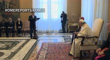 Francisco recibe a Ban Ki-moon y le propone una movilización ética mundial | Papa | Rome Reports
