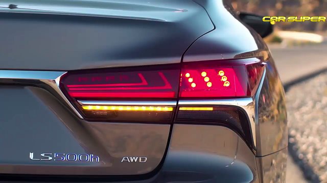 car super - 2018 Grey Lexus LS 500h AWD - Interior and Passenger Space