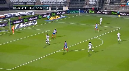 Dimitrios Pelkas  Goal HD - PAOK	2-1	Panionios 17.04.2018
