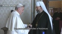 Líder de la Iglesia greco-católica ucraniana visita al Papa en plena crisis de Crimea