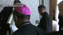 El Papa Francisco recibe a los obispos de Timor Oriental en su visita 